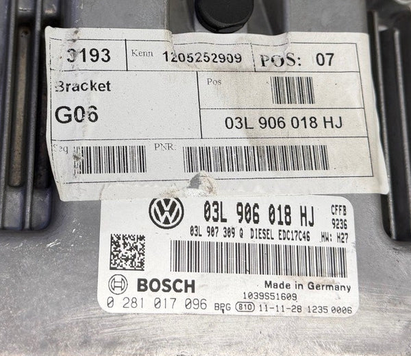 VW Sharan 2.0 TDI Engine CFFB 103 KW 140 PS HP , Bosch EDC17C46 03L906018HJ SW 1037563926 , Software upgrade 03L906018HJ 9979