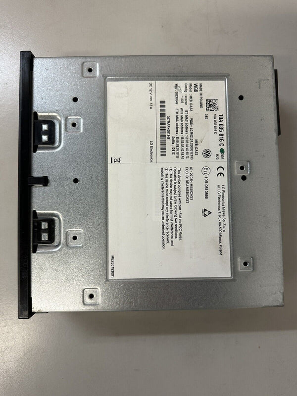 VW ID 10A035816C Original Navigation Multimedia Steuergerät WG8 MEB ICAS3