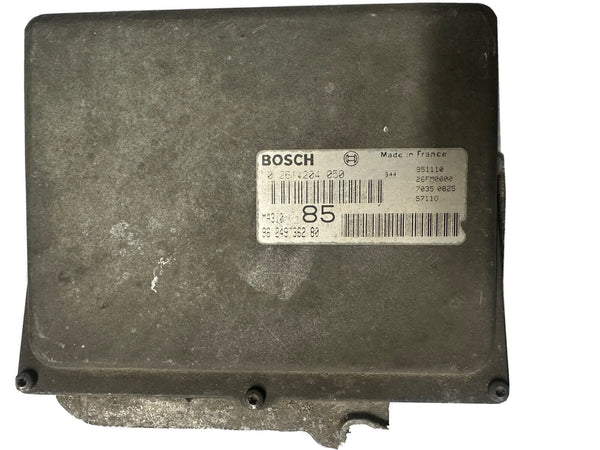 Peugeot 106 1C 1.0 33kW 45PS Motorsteuergerät 9624936280 0261204050 OHNE WFS