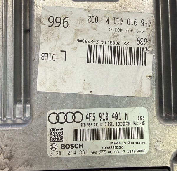 الملفات الأصلية أودي A6 2.7 V6 TDI 132 كيلووات, 180 حصانًا