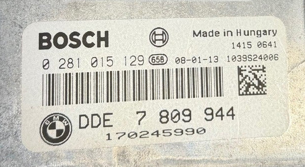 Original Files BMW X5 E70 3.0D , Bosch EDC16CP35 0281015129 , SW 1037500775 , Software upgrade 08509179