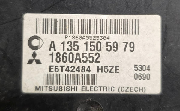 الملف الأصلي، ملفات Smart، Mitsubishi Colt 1.3، 75 كيلوواط 102 حصان، E6T42484 A1351505979 1860A552، تحديث برنامج SW JM4601 1860A555