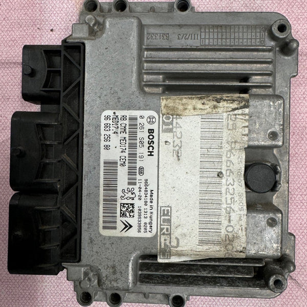 Peugeot Citroen Bosch MED17.4 0261S05191 9666325680 HW 9664834180 SW 9666319780 Software upgrade 9692360380