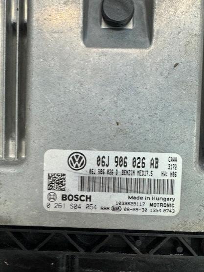 VW Tiguan Bosch MED17.5 06J906026AB 0261S04054 Motor CAWA 1037396755 software upgrade 06J906026AB 3172