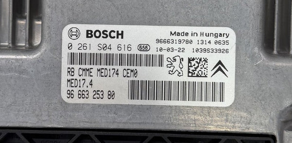 IMMO OFF File I Wegfahrsperre Dateien I Peugeot 3008 T8 1.6 16V 115 KW 156 PS HP I Bosch MED17.4 0261S04616 9666325380 I HW 9666319780 I SW 1037500446 10SW009693 I 9666319780 Software upgrade 9692275180 I