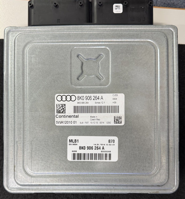 Original Files Audi A5 1.8 TFSI Engine CJEB 125 KW 170 PS HP Siemens Continental Simos 12.1 I 8K0906264A 8K0906264 5WA12010 01 I Software upgrade 8K0906264A 0004 I