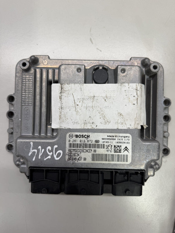 Original Files Peugeot 1.6 HDI Bosch EDC16C34 0281013872 9664843780 I HW 6 SW 1037386166 Software upgrade 1037395374