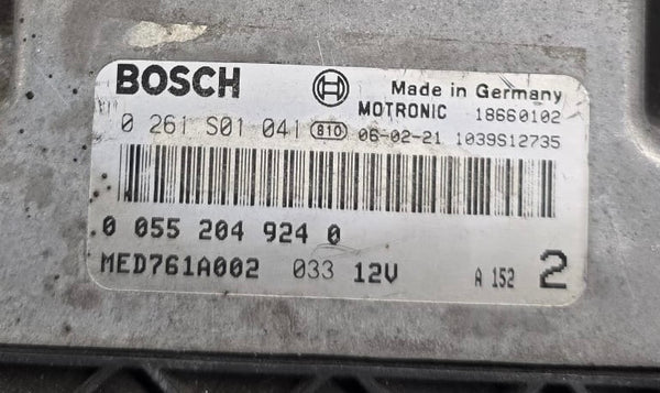 Original Files, Files, Alfa Romeo 1.9 JTS 16V, Bosch MED7.6.1 0261S01041 0552049240, SW 1037392798