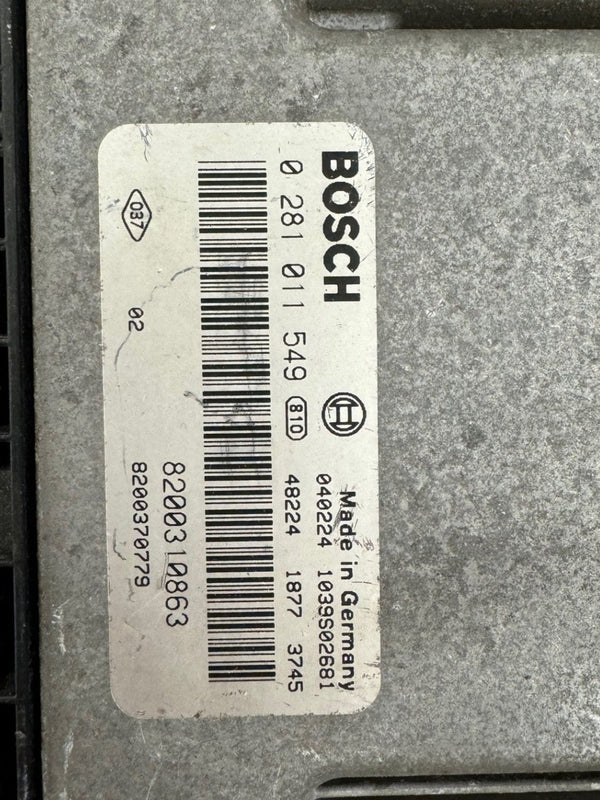 Virgin File, Synchronization EEPROM File Renault Bosch EDC16C3 0281011549 8200310863 HW 8200310863 SW 1037369197 Software upgrade 8200370833