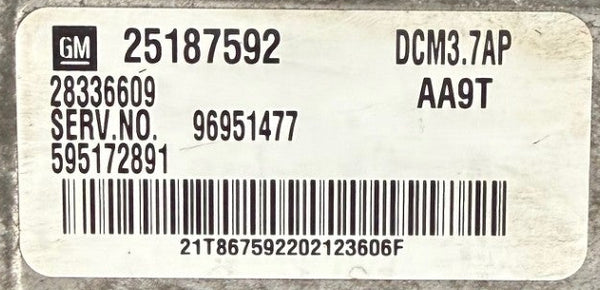 ملفات أصلية لسيارة شيفروليه أورلاندو 2.2 CDTi بقوة 163 حصان، دلفي DCM 3.7AP HW 018804C09AB SW 0180551DAB تحديث البرنامج 01805544AA