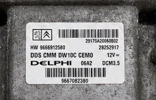 IMMO OFF FILE , Wegfahrsperre Dateien Peugeot 3008 2.0 HDI 150 PS HP Delphi DCM3.5 28252917 9667082380 I HW 9666912580 SW 9666912580 Software upgrade 9692384480 I