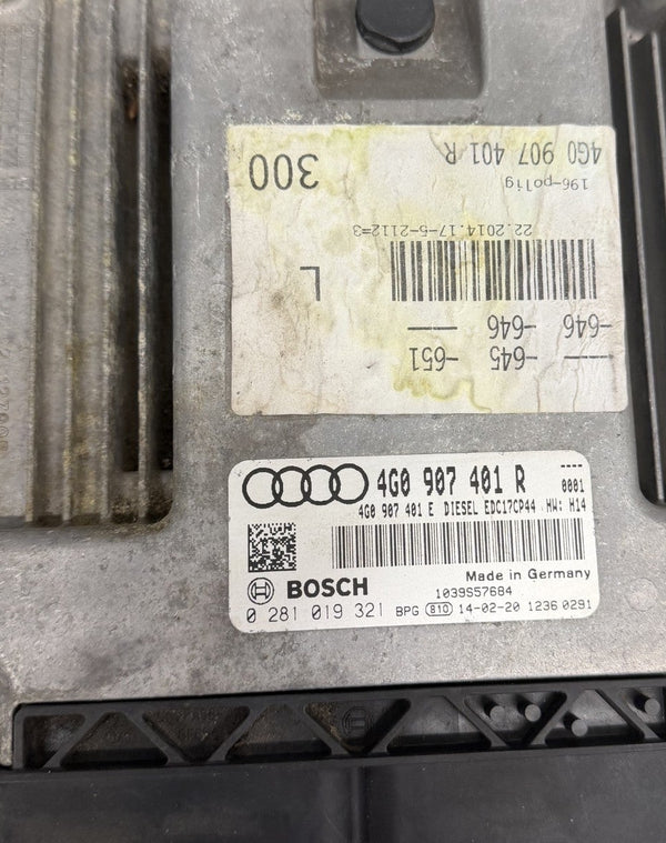 Original Files Audi A6 ALLROAD QUATTRO I 3.0 TDI Engine CKVC 180 KW 245 PS HP I Bosch EDC17CP44 4G0907401R 4G0907401E 0281019321 I SW 1037524697