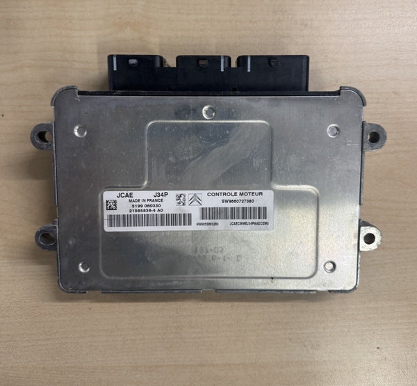 Plug&Play ENTSPERRT PEUGEOT 1007 EcU Steuergerät SW9660727380 9660727380