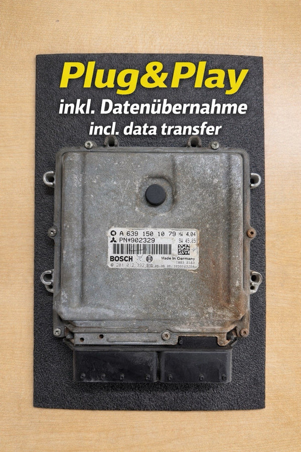 Plug&Play INK Datenübernahme Smart ECU MS A6391501079 0281012392