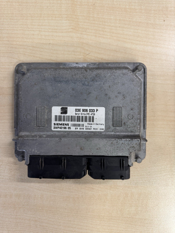 Plug&Play Entsperrt Motorsteuergerät Seat Ibiza 6L 1.2 03E906033P 5WP40196