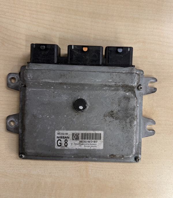 Geprüft Nissan Qashqai J10 2.0 Motorsteuergerät ECU MS MEC932-190 C1 0617