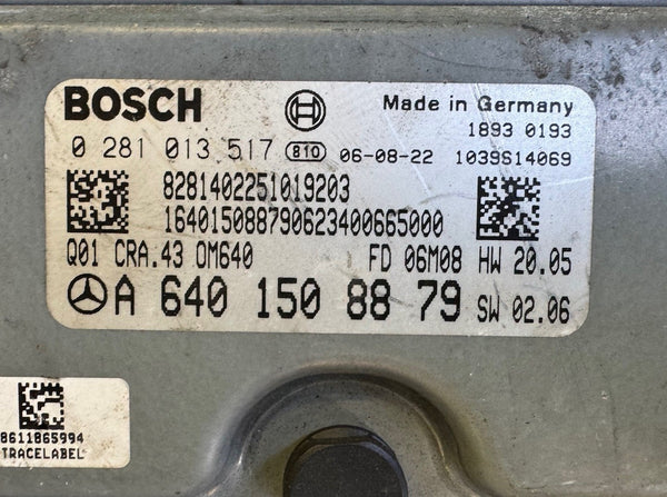 Plug&Play INK Programmierung Mercedes W245 ECU MS A6401508879 0281013517