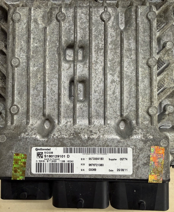 Plug&Play ENTSPERRT Peugeot Boxer 2.2 HDi ECU MS S180129101D 9678994180