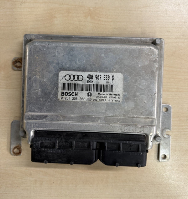 Plug&Play ENTSPERRT AUDI A8 4.2 ECU Steuergerät 4D0907560G 0261206362