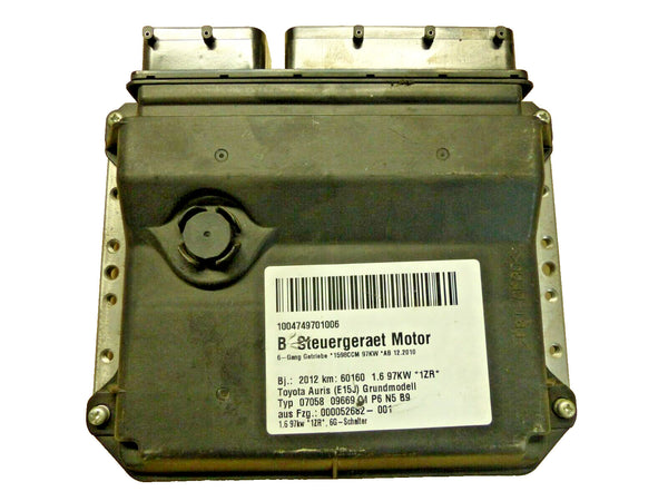 Toyota Auris 1.6 Motorsteuergerät INK PROGRAMMIERUNG 89661-02W61 MB275400-8810