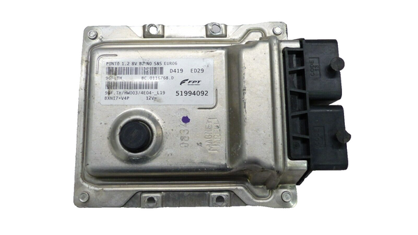 PLUG&PLAY ENTSPERRT Fiat Punto Grande Motorsteuergerät 9GF.TH 51994092