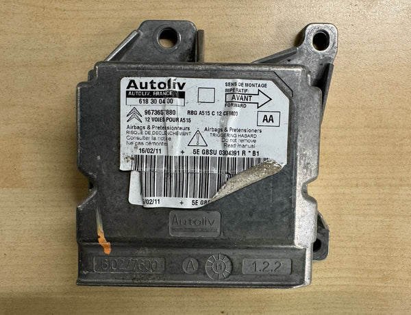 CITROEN Airbag Steuergelder 9673657880 , 618300400