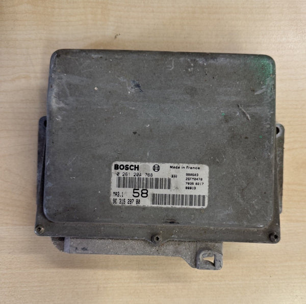 Plug&Play Citroen Saxo 1.1 Motorsteuergerät ECU 0261204788 9631528780
