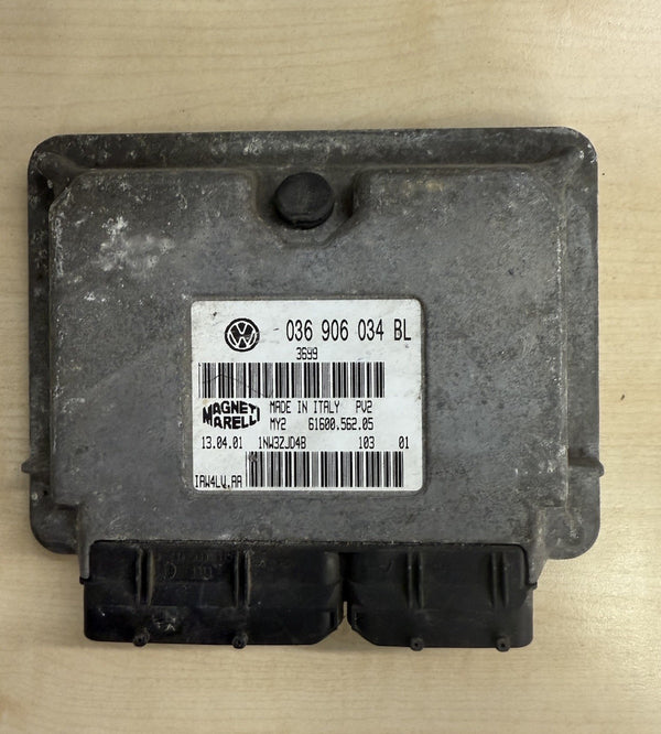 Plug&Play ENTSPERRT Skoda Fabia ECU MS 6160056205 036906034BL IAW4LV.AA