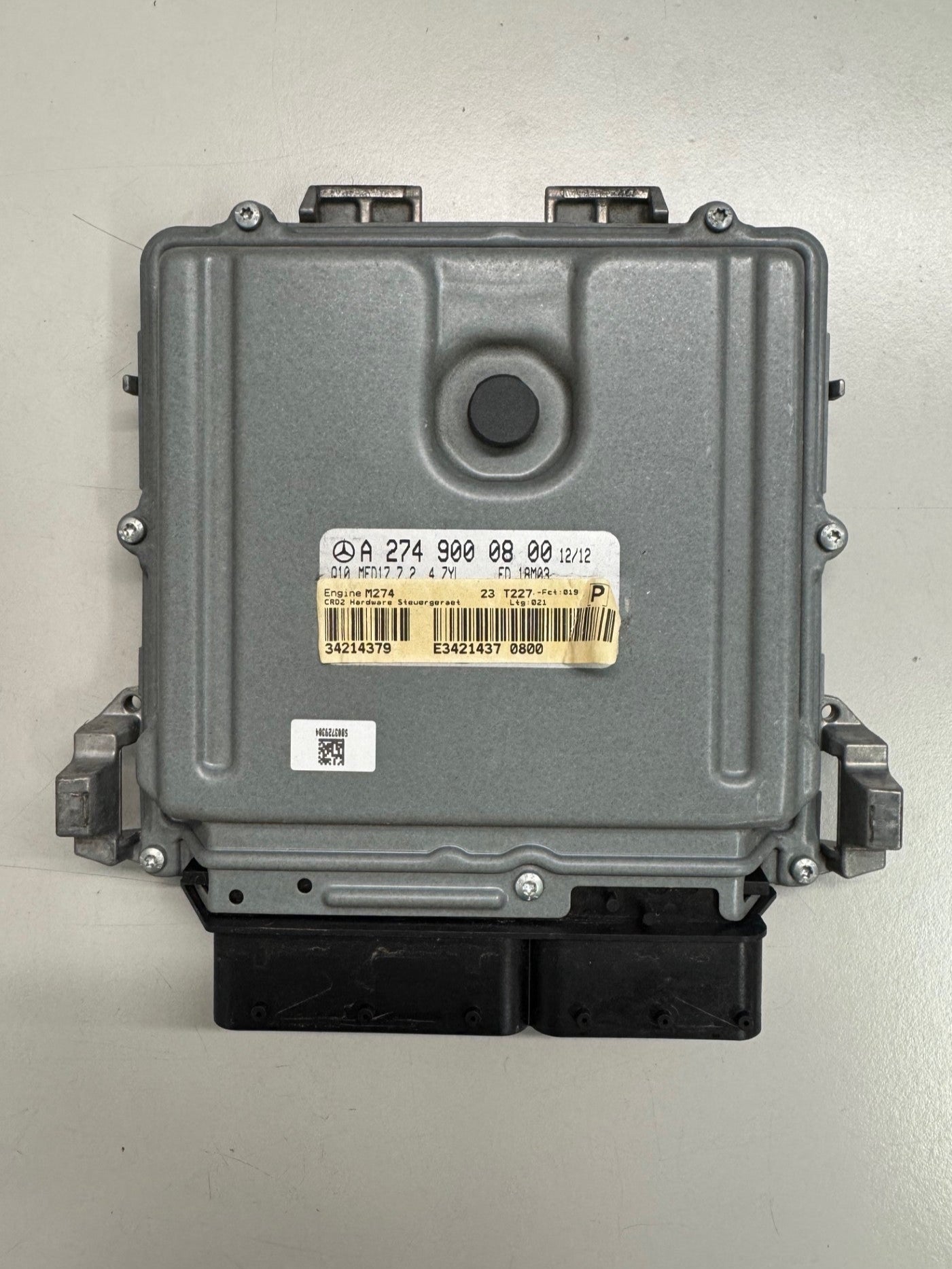 Original Files Mercedes C Klasse Benzin 4ZYL MED17.7.2 A2749000800 0261S08785 SW 1037526717 Software upgrade 10SW030518