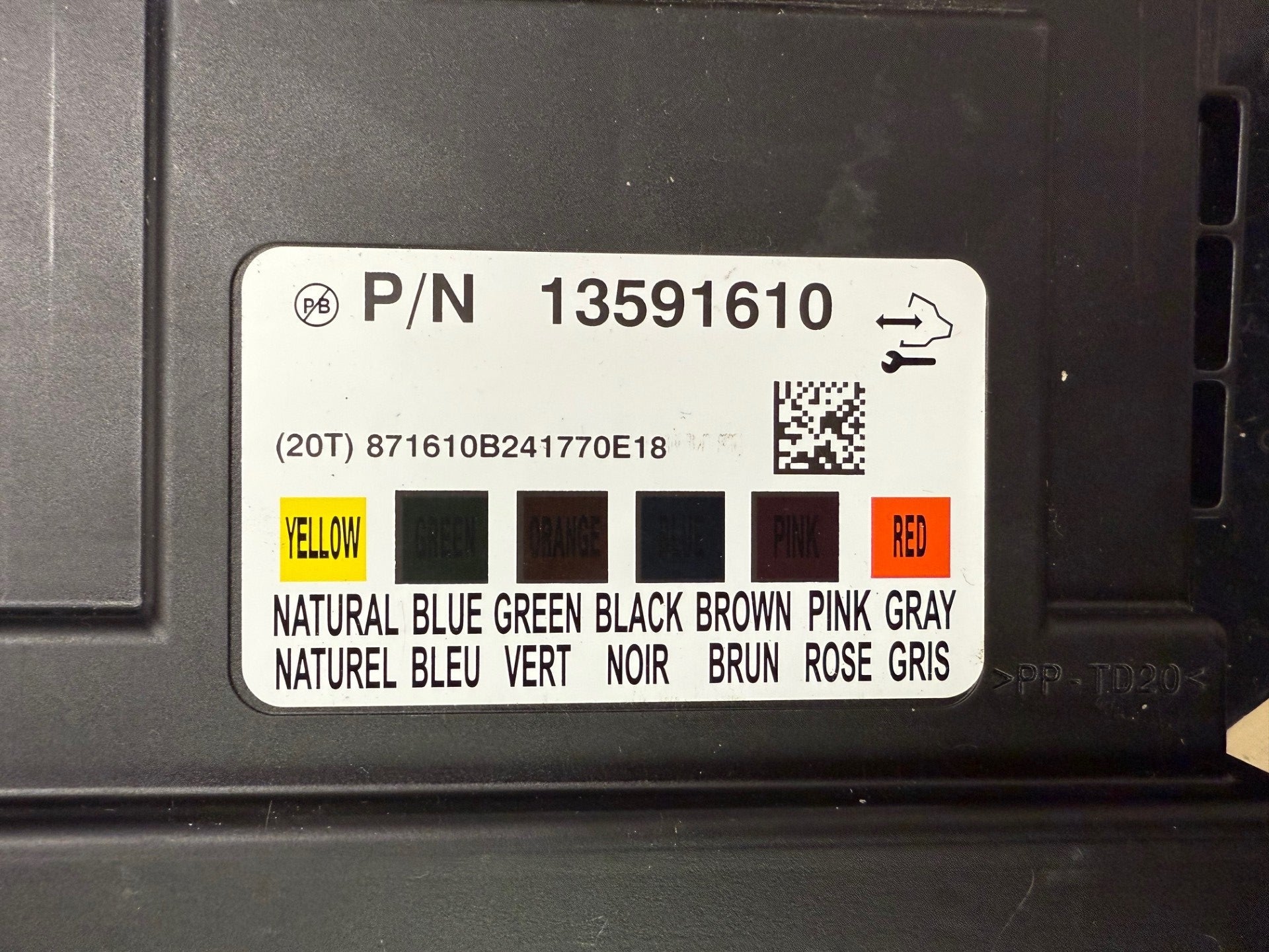 Original BCM Files With Pincode , Bordnetzsteuergerät Dateien Opel BCM Continental 13591610 Hardware number 13585895 Boot software part number 13501505