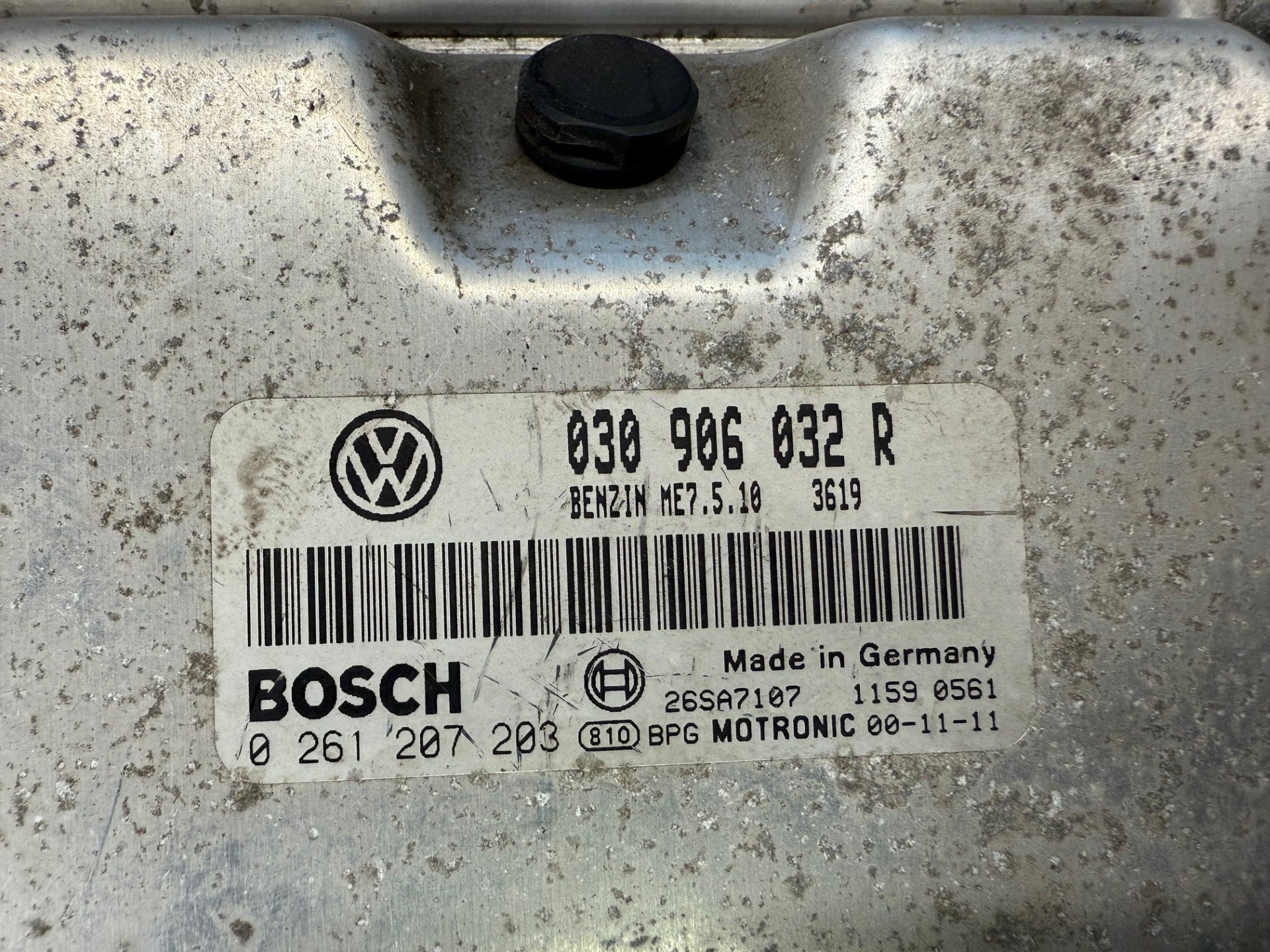 Immo Off File VW Lupo 1.4 Petrol Bosch ME7.5.10 0261207203 Software 1037360133 Software upgrade 030906032R 3619
