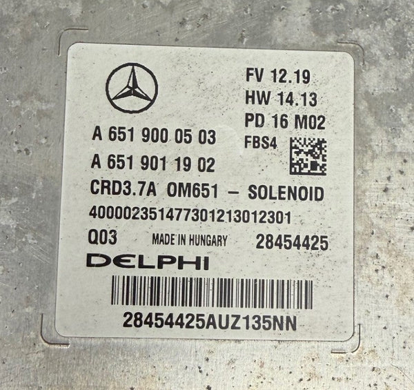 Original Files Mercedes E200 BLUE  100 KW 136 PS HP , Delphi CRD3.7A A6519000503  A6519011902 , HW 6519040800  SW 6519023203  Software upgrade 6519030476