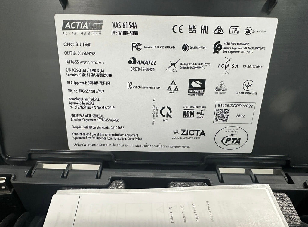 Original Actia VAS 6154A ODIS Diagnoseinterface VW Audi Seat Skoda WLAN Neu ASE40543000000
