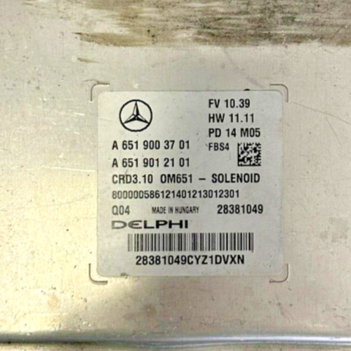 INK Programmierung MB W212 220 CDI W204 W207  Motorsteuergerät A6519003701