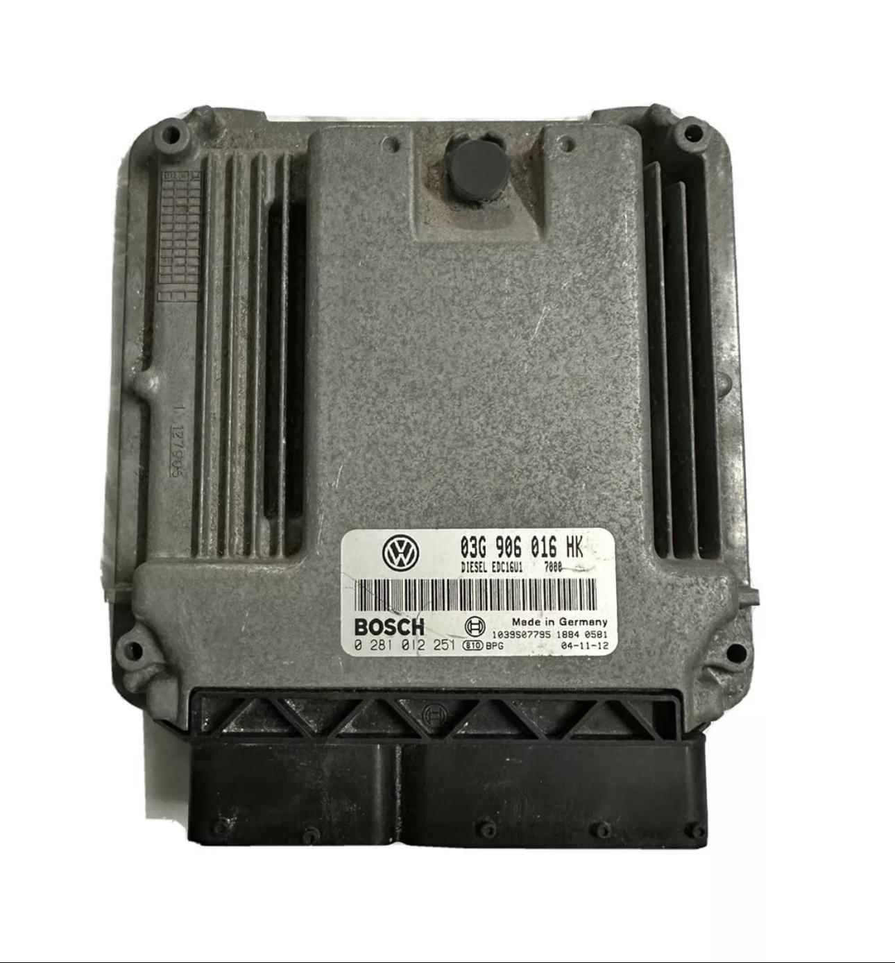 Deaktivierte Wegfahrsperre Dateien VW Golf EDC16U1 03G906016HK 0281012251 HW 0281012253 SW 1037372673 Software Upgrade 7001 R4 2,0L EDC