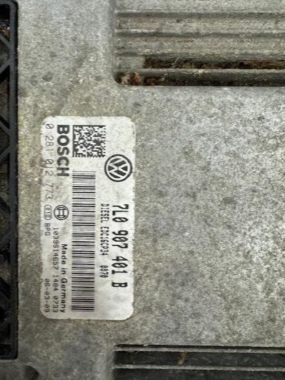 VW Bosch EDC16CP34 7L0907401B 0281012773 SW 1037379816 SW upg. 7L0907401B 0070