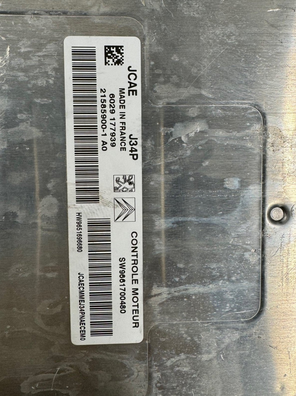 Original Files Peugeot Citroen C2 Valeo J34P HW 9651696680 SW9661700480 SWUP 9663255180 21585900-A0