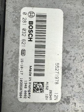 Fiat Doblo Bosch EDC17C69 0281032621 55271978 SW 10SW015308