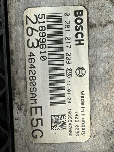Original File , Backup  Fiat Doblo 51899610 Bosch EDC16C39 HW 0281017009 SW 1037514051