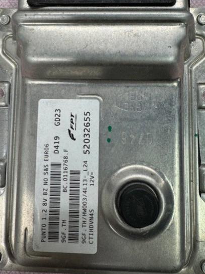 Original Files Fiat Magneti Marelli 9GF.TH HW003 4L13 52032655 HW MM9GFHW003 SW 4L13_L24