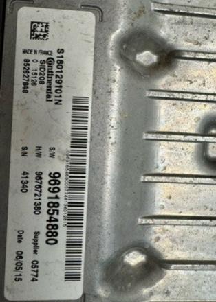 Original Files Full Backup Continental SID208 S180129101N SW 9691854880 HW 9676721380