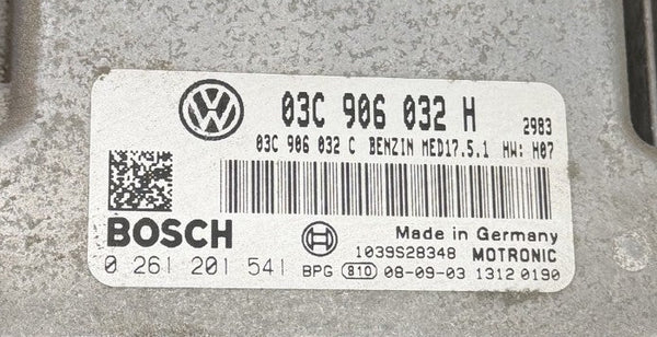 Volkswagen Touran 1.4 TSI 125 KW, 170 HP, Bosch MED17.5.1 03C906032H