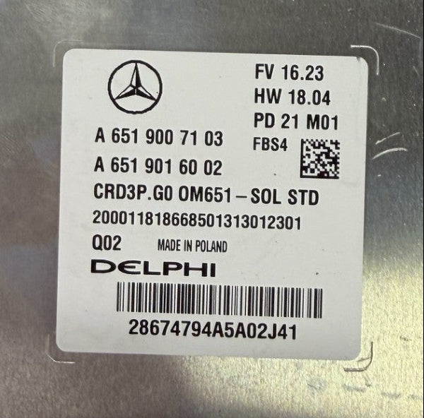 Original Files Mercedes Sprinter 2.2 CDI , 120 KW  163 PS HP  I Delphi CRD3P.G0   A6519007103  A6519016002  I  HW 6519042800  SW 6519022603  SW upg. 6519035561