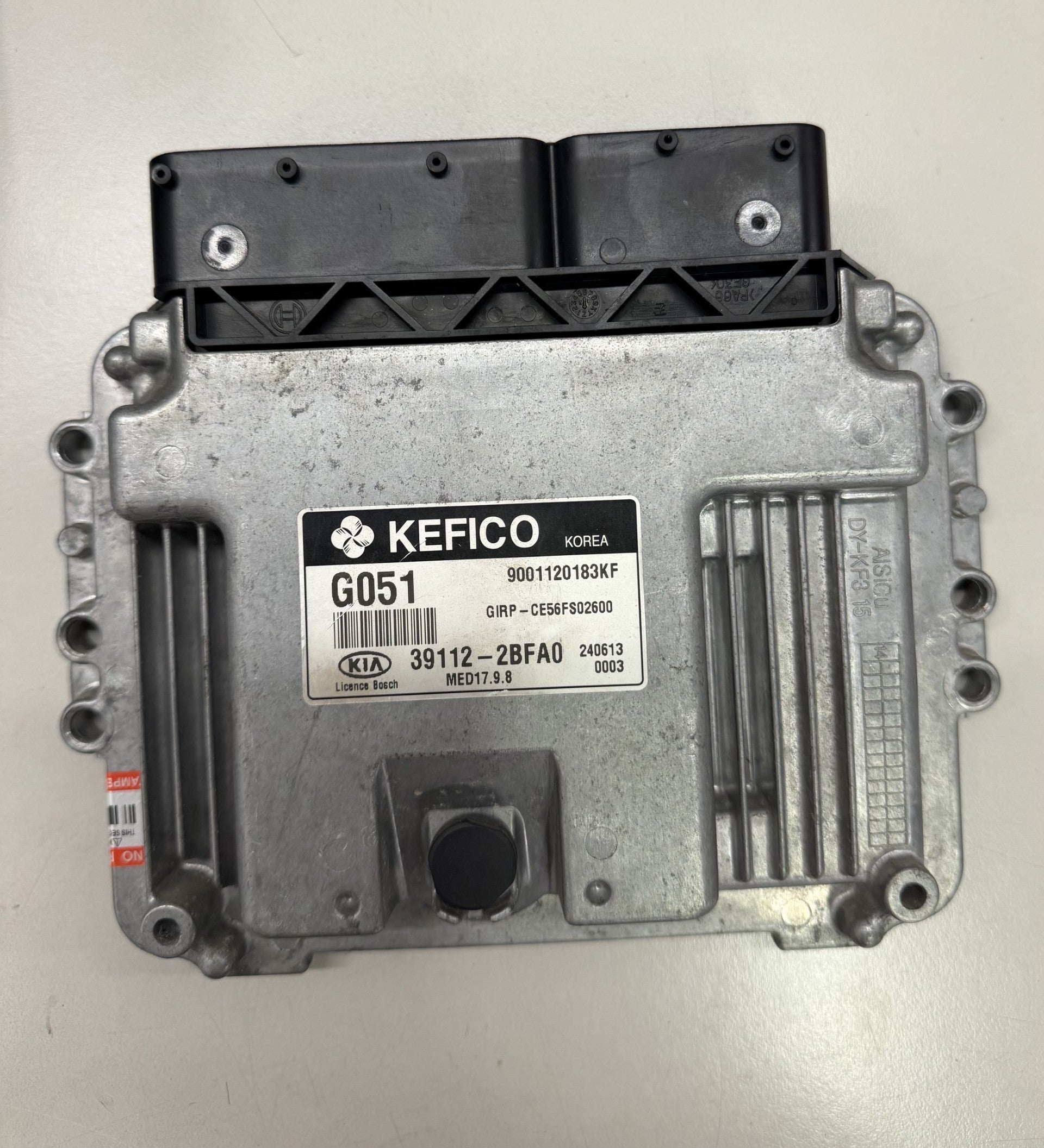Original  Files Kia 1.6D , 99 KW  135 PS HP  Bosch MED17.9.8  39112-2BFA0  1038407351  BSW-MED1798--001  I  9001120183KF  I SW 1798DCG710  I Software upgrade  GIRP-CE56FS02600