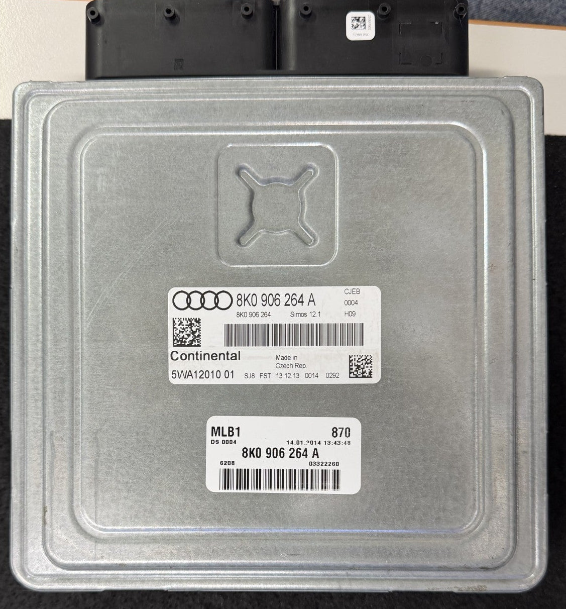 Original Files Audi  A5 1.8 TFSI   Engine CJEB  125 KW   170 PS HP  Siemens Continental Simos 12.1  I  8K0906264A  8K0906264  5WA12010 01   I Software upgrade  8K0906264A  0004 I