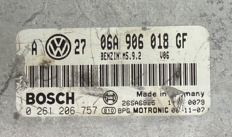 VW Golf IV 2.0 Petrol IMMO OFF File – Bosch M5.9.2 ECU (0261206757 / 06A906018GF) – EEPROM 24C02