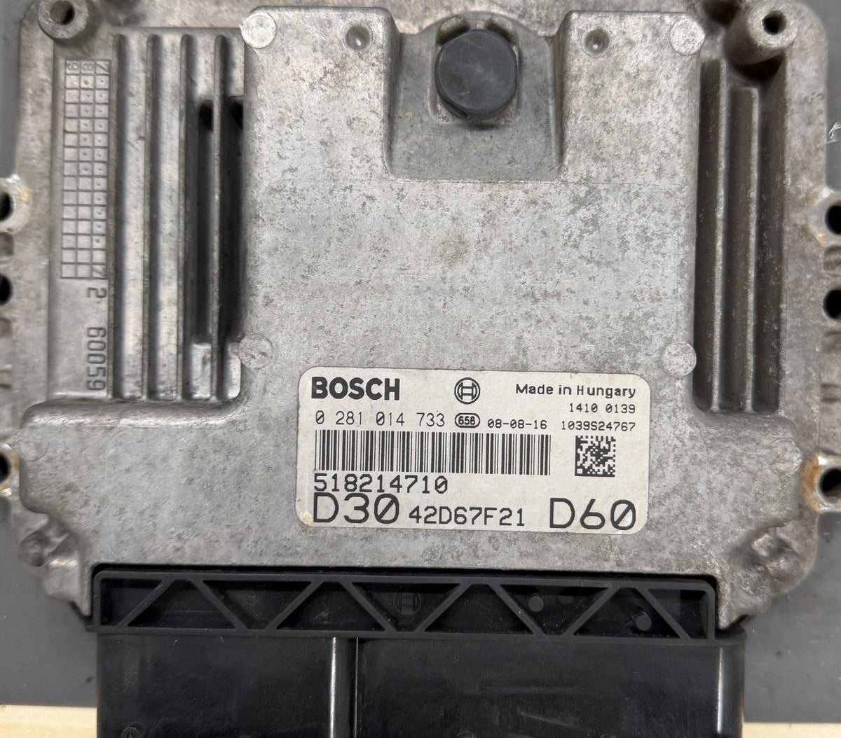 Original Files Peugeot Boxer 3.0 HDI  118 KW  160 PS HP  I Bosch EDC16C39  0281014733   518214710  D60  I Software 1037516203   1037391758 I