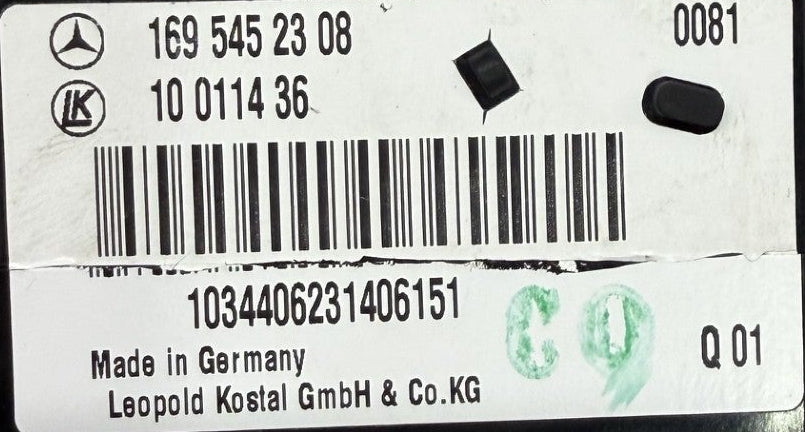 Original EIS EZS Dump I Files Mercedes B Klasse W245  A1695452308  ST12 Flash und EEPROM Chip ID  1L59W  2L94R  5L40K , WITH KEY PASSWORD