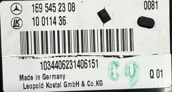 Original EIS EZS Dump I Files Mercedes B Klasse W245  A1695452308  ST12 Flash und EEPROM Chip ID  1L59W  2L94R  5L40K , WITH KEY PASSWORD