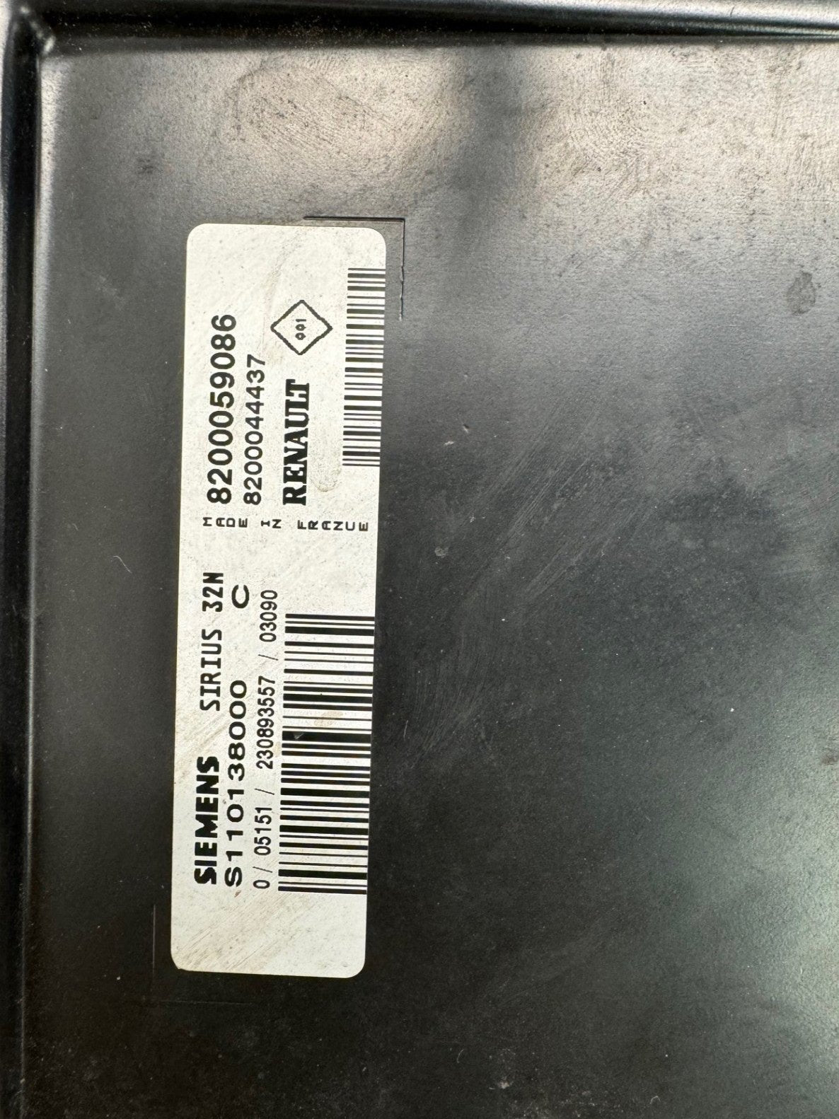 Original Files Renault Twingo Siemens Sirius 32N S110138000C 8200059086 8200044437 8200303248